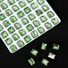 Atacado 6*8 Pedras de Strass para Nail Art Açúcar Gelo com Base Pontuda, Cristais de Vidro Strass Cubo de Açúcar Deslumbrantes de Alta Qualidade, Strass K9 para Unhas com Múltiplas Facetas