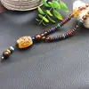 Collar estilo étnico moda colgante colgar ropa accesorios versátiles cadena para suéter vintage larga verano Mujeres