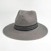 Sombrero de Paja Tejida Lafite de Verano Sombrero de Copa de Jazz Retro Transfronterizo para Hombre y Mujer Sombrero Plegable con Protección Solar para Surf en la Playa Venta al por Mayor