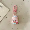 Lindo Dibujo Animado Gato Chica Cola de Caballo Alta Llavero Colgante Decoración Bolsa Chica Accesorio Mochila Regalo Mejor Amiga