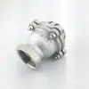 Válvula de Fundo de Aço Inoxidável 304/316 Válvula de Fundo Rosqueada Rosca Interna Válvula de Retenção de Entrada de Bomba de Água Dn25 32 40 Válvula Lótus