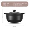 Cacerola Olla para Estofado Doméstica de Gas Resistente a Altas Temperaturas Olla con Azulejos de Cerámica Olla Especial de Piedra para Arroz y Estufa de Gas Cacerola Olla para Sopa