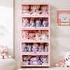 Caja de Almacenamiento de Manos Gabinete del Dolor Muñeca de Peluche Vitrina para Muñecas Modelo Caja Ciega para Muñecas Soporte de Exhibición Acrílico Transparente