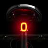 Luz Trasera de Bicicleta Sensor Inteligente Luz de Freno Equipo de Ciclismo Carga USB Bicicleta de Montaña Carretera Luz de Advertencia Ciclismo Nocturno