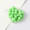 Cuentas Acrílicas de Color Sólido de 6-16 mm, Cuentas de Colores Dulces Macarrón, Cuentas de Colores Mixtos Navideños, Accesorios para Joyería DIY