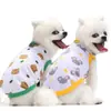 Ropa para Mascotas Perros y Gatos Pequeños, Medianos y Grandes, Suministros para Gatos y Perros, Nuevo Chaleco de Perro Oso de Peluche de Dibujos Animados para Primavera y Verano, Bichón