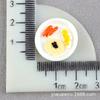 Accesorios de Resina Estilo Japonés para Teléfono Móvil Juguete de Comida de Bistec Sashimi Pegamento de Crema Materiales DIY Miniatura Adornos para Casa de Muñecas de Hot Dog