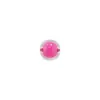 Suministro directo de fábrica pulsera de cuentas redondas transparentes de colores de 10 mm pulsera DIY joyería para niños accesorios de joyería acrílicos