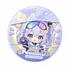Bottons de lata destacáveis, mercadorias 2D de anime feitas sob medida, bottons de personagens de desenho animado, mercadorias oficiais feitas sob medida