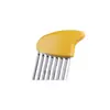 Fábrica en stock cuchillo de ola para flor cortada cuchillo de púas para patata acero inoxidable corte de patata papas fritas corte de patata