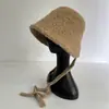 Sombrero Loli de Punto con Lana de Oveja Coreana y Apertura Trasera para Mujer, Moda Otoño e Invierno, Cálida Correa Protectora para Orejas, Sombrero de Pescador