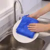 Casa de Cozinha do Fabricante Pode Pendurar Simples Esponja de Limpeza Absorve Água e Não Solta Fiapos, Pano de Hotel Poliéster-Algodão Pode Ser Personalizado Atacado