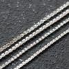 1 metro de comprimento da corrente da perfuração da garra da corrente da broca estilo japonês novo super flash strass pérola net famosos pequenos acessórios nail art decoração da corrente