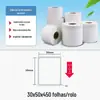 Papel Térmico Shengma Aili à Prova de Três Supermercado Chá com Leite Etiqueta Adesiva Amazon Roupas Papel para Impressão de Código de Barras