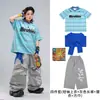 Ropa moderna de street dance para niños, atuendos elegantes para desfiles de moda infantil, ropa de hip-hop de moda para actuaciones para niños y niñas