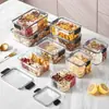 Frasco hermético de grado alimenticio Caja floral para almacenar té Caja para porcionar té dividida Resistente a la humedad Lata para almacenar hierbas medicinales chinas y granos