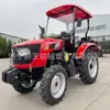Trator Agrícola Diesel de Quatro Cilindros e Tração nas Quatro Rodas, Modelo Grans Sunshade, Tipo Ponte com Rodas 504, para Arar a Terra, Cavar Buracos e Construir Aterros