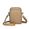 Bolso de Hombro Cruzado Casual de Pu para Mujer Denk Transfronterizo Venta al por Mayor 2026 Nuevo de Moda Bolso Pequeño para Teléfono Móvil de Gama Alta