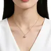Colgante de Perla de Agua Dulce de Lujo Ligero de Alta Gama Transfronterizo Acero Inoxidable Oro de 18K No se Desvanece Nicho Caja de Regalo para Mujer Estilo Barroco