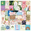 ColecciónJuego completo de pegatinas de citas inspiradoras transfronterizas para decoración personalizada DIY de botellas de agua y fundas de teléfono, venta al por mayor