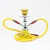 Barra de Narguilé Árabe Popular Exclusivo Transfronteiriço Tubo Único e Duplo Vidro Narguilé Shisha Conjunto Completo