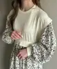 Faldas Largas Sueltas Japonesas y Coreanas de Primavera, Verano y Otoño, Faldas de Playa Bohemias, Vestidos de Gasa Falsos de Dos Piezas