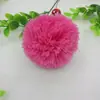 Pom-Pom de Cachemira Colorido Elástico Hilo Grueso Accesorio de Pom-Pom Colgante Accesorio de Sombrero Acrílico Hilo Metabo