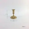 Candelabro de hierro forjado Portavelas retro europeo Portavelas de Amazon Decoración de boda Soporte para velas Cena a la luz de las velas