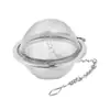 Acero inoxidable 304 bola de té colador de té pantalla de té filtro de pantalla de té bola de té de filtro de acero inoxidable