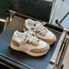 Zapatos para Niñas 2024 Primavera y Otoño Nuevas Zapatillas Infantiles Zapatos tipo "Papá" para Niños Zapatos Casuales Moda Versátil Zapatos Individuales