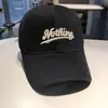 Gorra de Béisbol 2025 para Hombres y Mujeres, Estilo Coreano, Bordado 3D de Nada, Gorra de Visera a la Moda, Primavera y Verano, Sombrero para el Sol para Todas las Estaciones