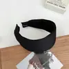Diadema de Estilo Coreano Simple con Visera Rayas para Mujer 2025 Nuevo Estilo Diadema Retro Diadema Plegada de Parte Superior Alta Accesorios para el Cabello