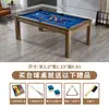 Mesa de Billar Plegable para el Hogar Tipo Estándar Mesa de Billar Interior Mesa de Bolas para Niños Mesa Negra Americana Pequeña de Ocho Bolas para Adultos