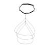 Bohemian Três Camadas Borla Cristal Pérola Metal Coxa Corrente Feminino Verão Moda Sexy Praia Perna Corrente
