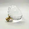 Nuevo Mango de Cristal de Diamante K9 Venta al por mayor de fábrica Tirador para Cajón Armario Puerta de Armario Tirador Pequeño para Puerta de Gabinete de Gama Alta