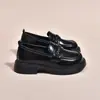 Zapatos de Cuero Británicos para Niños Primavera y Otoño 2026 Modelo Nuevo Zapatos Planos Suaves para Actuaciones Escolares de Niñas Zapatos Planos de Princesa para Estudiantes