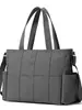 Bolso de Hombro Transfronterizo, Bolso Bandolera, Nuevo Bolso de Trabajo para Mujer de Tela de Nailon, Bolso Escolar Casual de Gran Capacidad a la Moda, Bolso Tote, Trendy