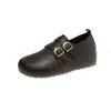 Sapatos Birkenstock Retro 2026 com Solado Macio Outono Cobertura Total Novo Estilo Aumento Interno de Altura Mocassins Femininos Confortáveis Birkenstock