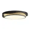 Luminária de Teto para Quarto Principal Ice Crack Lâmpada Redonda para Sala de Estar Normcore Italiano Nova 2025 Luminária de Teto de Luxo Acessível para Sala