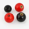 Mango de Bakelita Rojo Bola M10 Bola de Bakelita Brillante Mango de Resina Fenólica Bola Palanca con Núcleo de Cobre Núcleo de Bakelita
