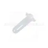 Fabricantes de tubos de centrífuga de plástico suministran tubo de ensayo para pruebas 2 ml con tapa transparente con escala fondo redondo tubo de centrífuga desechable