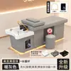 Cama de Lavado de Cabello para Barberías de Exportación Transfronteriza, Cama de Vapor con Circulación de Agua Especializada con Calentador de Agua, Cama Todo en Uno para Masaje de Belleza y Limpieza de Oídos