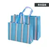 Bolsa Tote Tridimensional Laminada Não Tecida Impressa Colorida Bolsa de Presente para Roupas Bolsa de Compras Bolsa Não Tecida Impressa Publicitária Ecológica