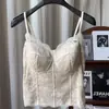 2025 Camisola Adelgazante Estilo Francés Sujetador Puro Deseo Integrado Delgado Belleza Mujer Espalda de Encaje Otoño Invierno 0 Taza Gratis Nuevo
