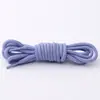 Fuente Huaxing Fabricante de Cordones al por Mayor Redondo Crochet Cifrado 5mm de Espesor Colorido Blanco Cuerda para Cordones