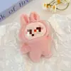 Celebrante Cibernético Peluche Labubu Muñeca Colgante Lindo Dibujo Animado Labubu Broche Colgante Lindo Divertido Peluche Joyería Accesorios