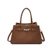 Bolsa Tote Casual Fashionável Transfronteiriça para Mulheres 2026 Primavera Novo Estilo Alta Qualidade Luxo Leve Simples Ombro Transversal