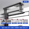 Tendedero Eléctrico con Secado Automático, Integrado con Control de Voz Inteligente, Control Remoto de Pared, Altura Ajustable, Diseño de Tijera Doble Fila para Balcón