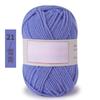 Lana de algodón lechoso de cuatro hebras al por mayor hilo para muñecas de 4 hebras algodón coreano hilo mediano delgado bebé niños hilo para crochet hilo para tejido a mano