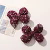 Tecido Floral Pastoral Retrô Preenchido com Algodão Acessórios de Laço DIY Acessórios de Cabelo Broche Acessórios para Roupas Acessórios Atacado